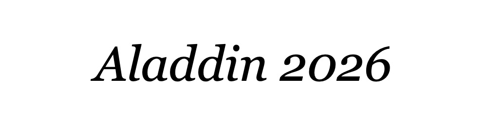 Aladdin Shrine 2026 logo